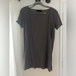 Ovate Linen Tee Dress